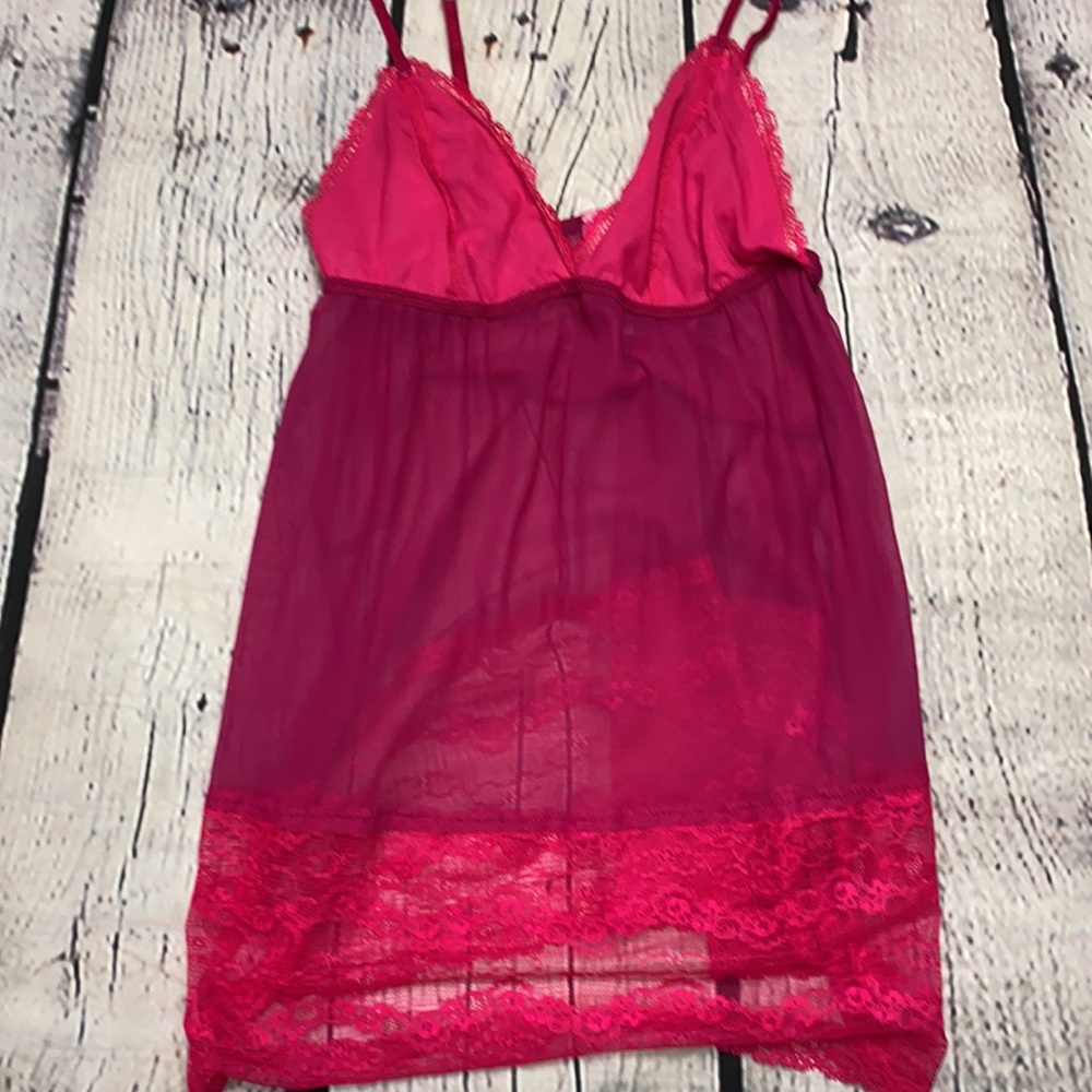 GILLIGAN & O’MALLEY Hot Pink Sleep Top Size: S - Picture 16 of 17